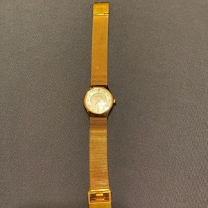 Very nice watch Skagen with mesh bracelet.